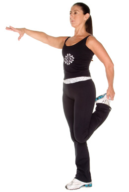 posture quadriceps stretch